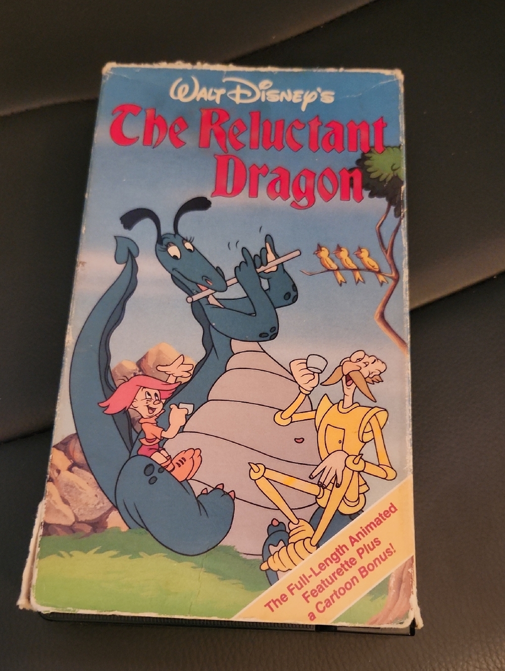 Disney's The Reluctant Dragon Vhs Tape